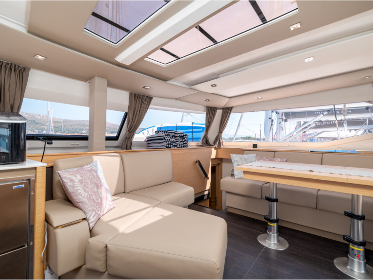 Ein Fountaine Pajot Aura 51 mieten in Simpson Bay