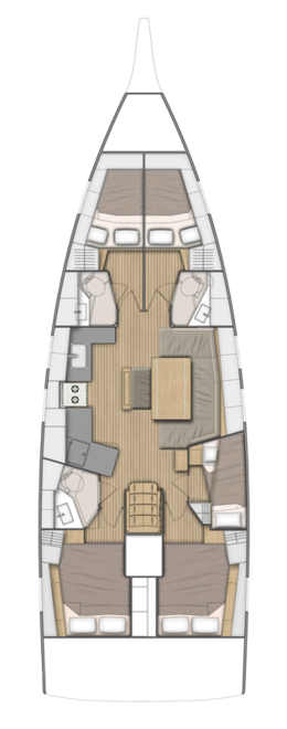 Segelboot mieten in Álimos - Bénéteau Oceanis 46.1