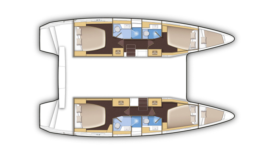 Ein Lagoon Lagoon 42 mieten in Álimos