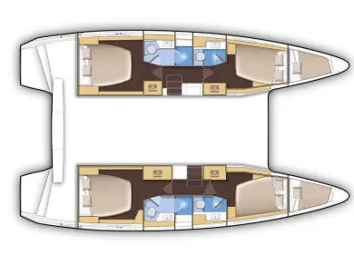 Ein Lagoon Lagoon 42 mieten in Álimos