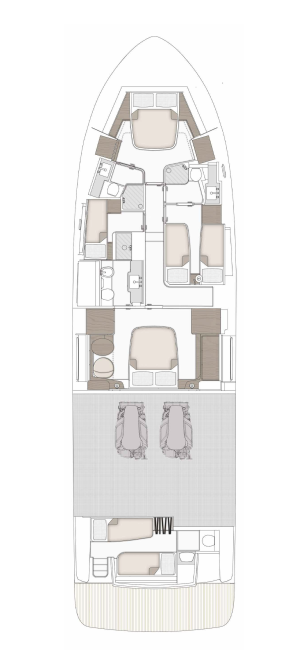 YachtCharter in Sukošan - Azimut Azimut Magellano 66 auf SamBoat