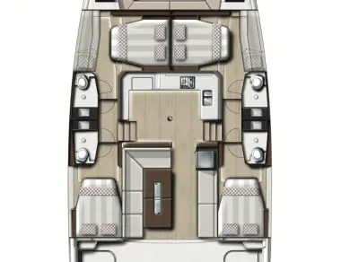 YachtCharter in Pirovac - Bali Bali Catspace Voile auf SamBoat