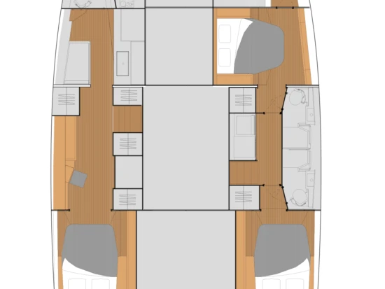 Ein Fountaine Pajot Tanna 47 mieten in Road Town