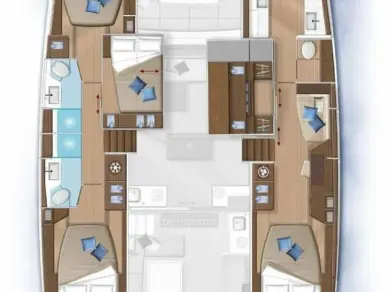 YachtCharter in Road Town - Lagoon Lagoon 50 auf SamBoat