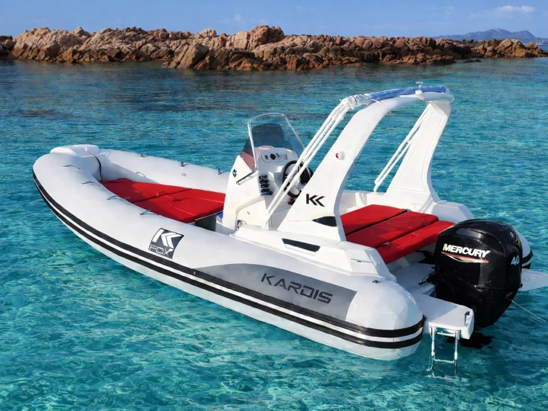 Vermietung Schlauchboot Kardis mit Führerschein