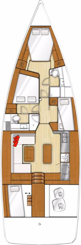 Bootsverleih Bénéteau Sense 50 Jezera Samboat