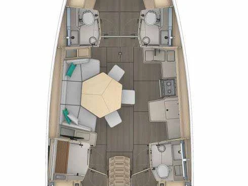 Boot mieten Trogir günstig Dufour 44