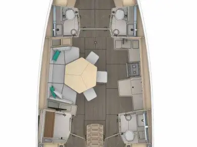 Boot mieten Trogir günstig Dufour 44