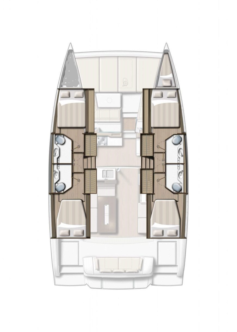 Katamaran mieten in Trogir - Bali Bali 4.2