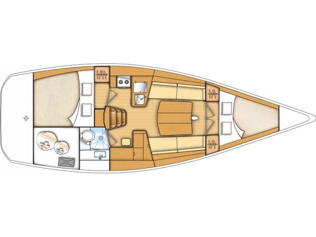 Bootsverleih Bénéteau First 35 Jezera Samboat