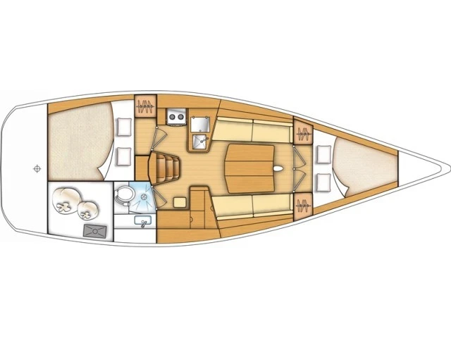 Segelboot mieten in Jezera - Bénéteau First 35