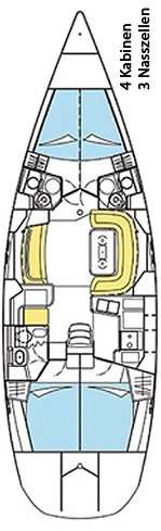 Vermietung Segelboot Jeanneau mit Führerschein