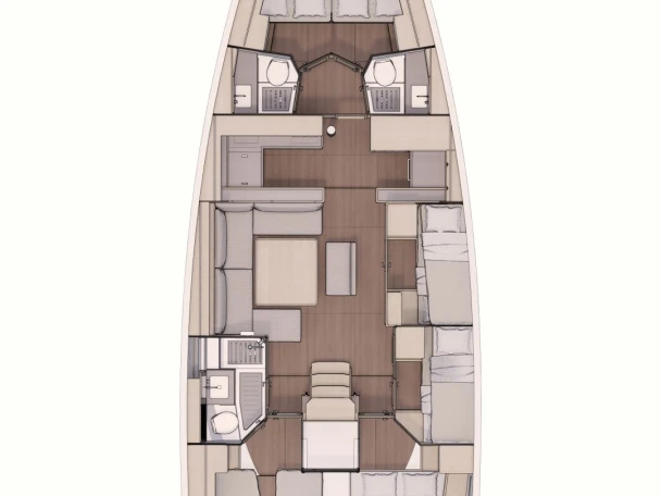 Boot mieten Seget Donji günstig Dufour 530