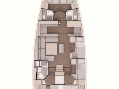 Boot mieten Seget Donji günstig Dufour 530