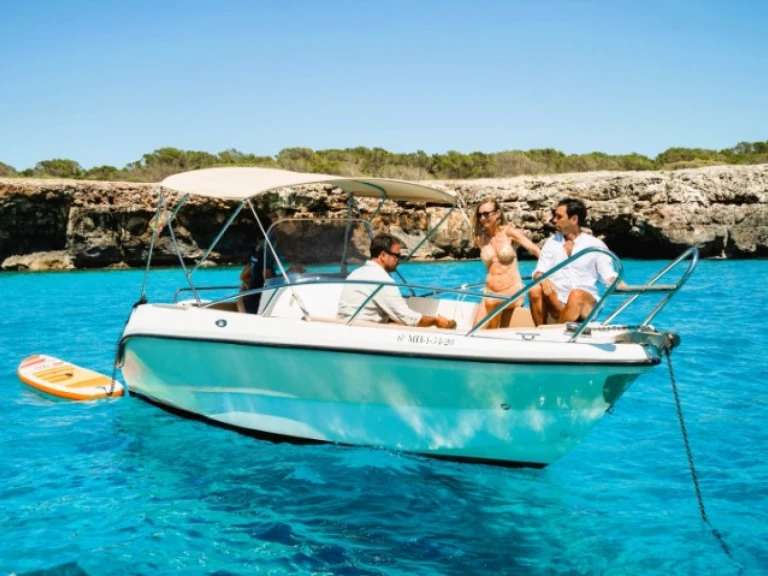 YachtCharter in Ciutadella de Menorca - Polyester Yacht Open 605 auf SamBoat