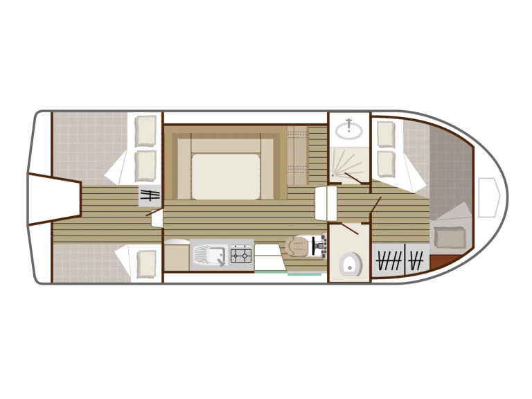 YachtCharter in Sermoise-sur-Loire - Nicols Yacht Nicols Riviera 920 auf SamBoat