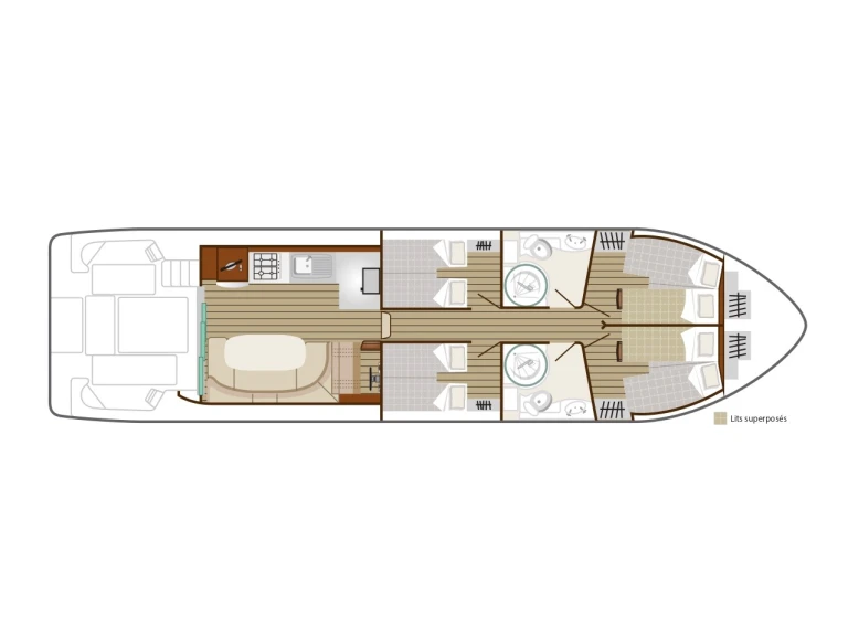 Vermietung Motorboot Nicols Yacht mit Führerschein