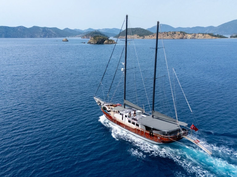 Vermietung Segelboot Gulet mit Führerschein