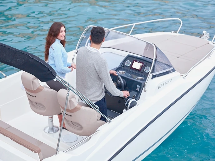 Ein Quicksilver Quicksilver 605 Sundeck mieten in Antibes