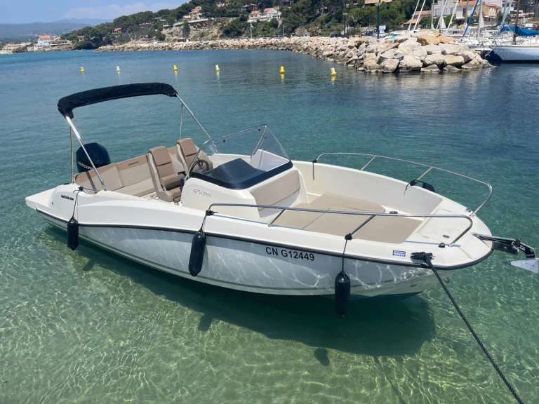 Boot mieten La Madrague günstig Activ 675 Open