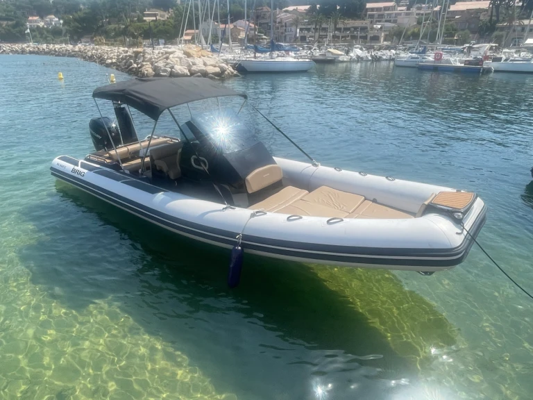 Schlauchboot mit oder ohne Skipper Brig mieten in La Madrague