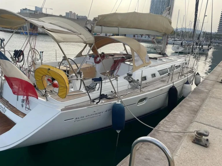 Segelboot mieten in Port Grimaud - Jeanneau New Co Jeanneau Sun Odyssey 49