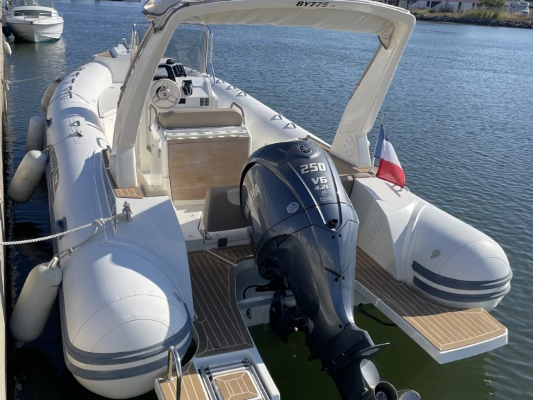 Schlauchboot mit oder ohne Skipper Capelli mieten in Port de Saint-Cyprien Méditerranée