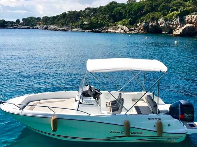 Boot mieten Antibes günstig Cap Camarat 6.5 Style
