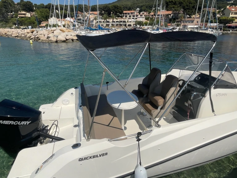 Bootsverleih Quicksilver Activ 675 Open La Madrague Samboat
