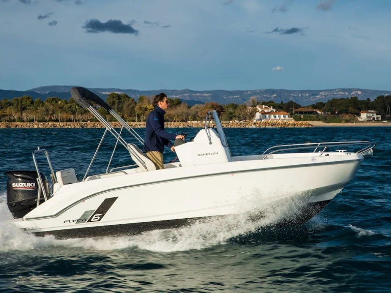 Vermietung Motorboot Bénéteau mit Führerschein