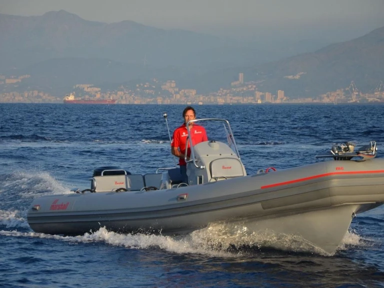 Vermietung Schlauchboot Marshall mit Führerschein