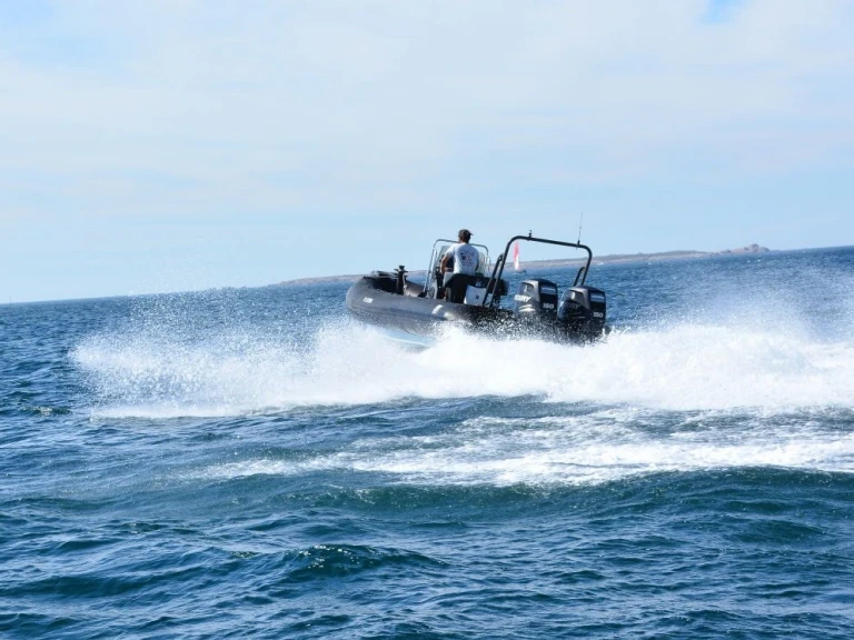 Bootsverleih Zodiac Club 750 Trébeurden Samboat