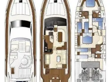Ein Ferretti Ferretti Yachts 681 mieten in Split