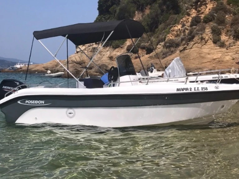 Motorboot mit oder ohne Skipper Poseidon mieten in Skiathos