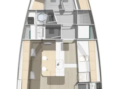 Vermietung Segelboot Pogo Structures mit Führerschein