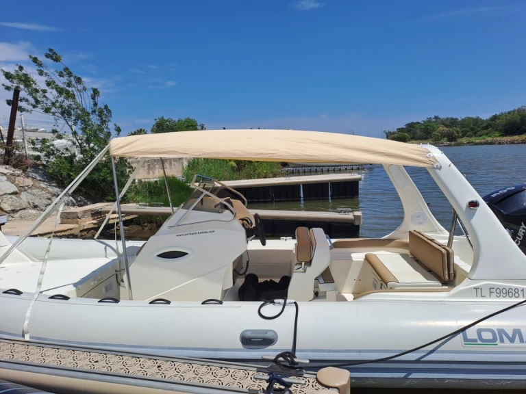 Vermietung Schlauchboot Lomac mit Führerschein