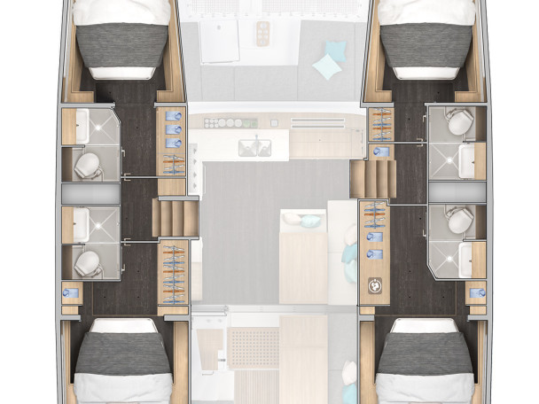 YachtCharter in Mai Khao - Lagoon Lagoon 43 auf SamBoat