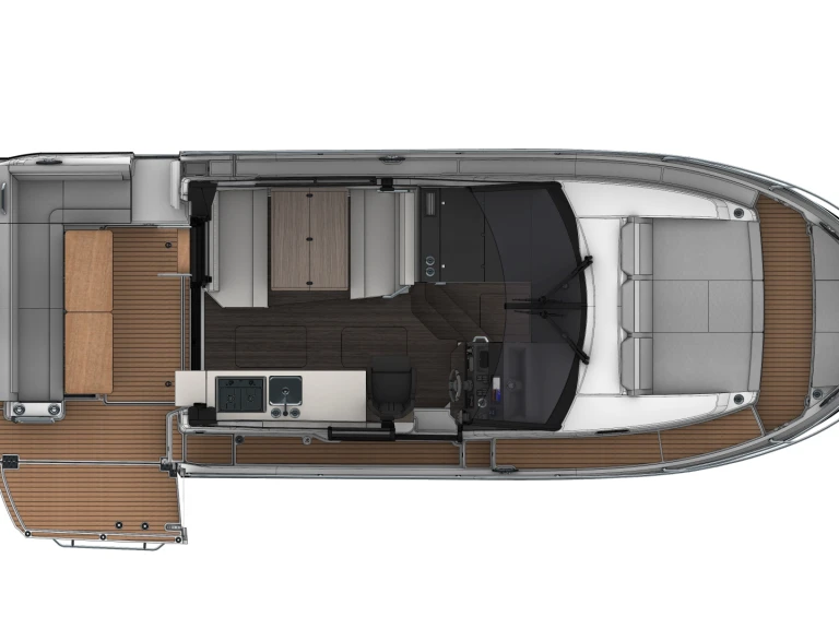 Ein Jeanneau Merry Fisher 1095 Coupé Serie2 mieten in Zadar