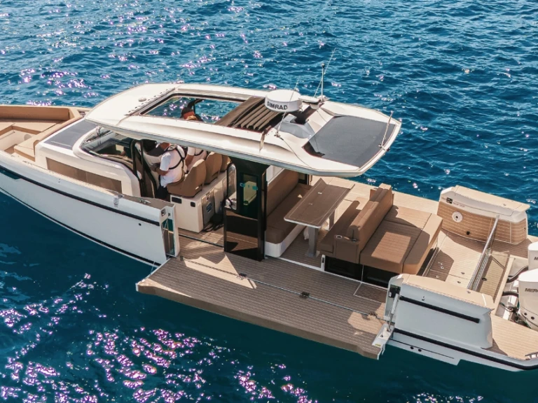 Motorboot mieten in Marina Botafoch - Saxdor 400 GTS