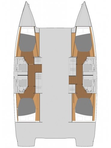 Bootsverleih Fountaine Pajot Astrea 42 Frenchtown Samboat