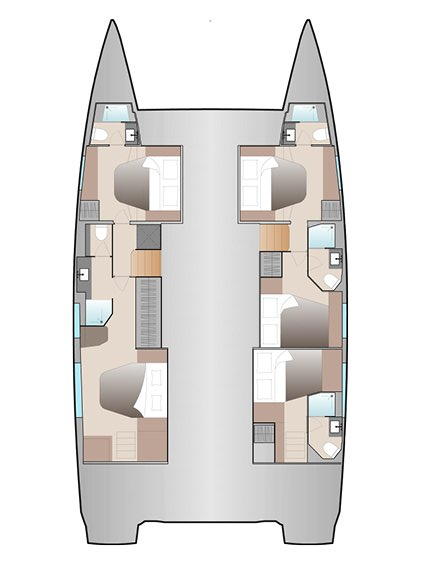 Bootsverleih Fountaine Pajot Aura 51 Road Town Samboat