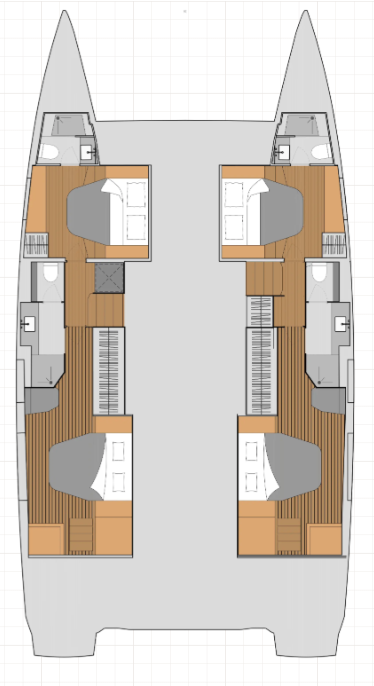 Vermietung Katamaran Fountaine Pajot mit Führerschein