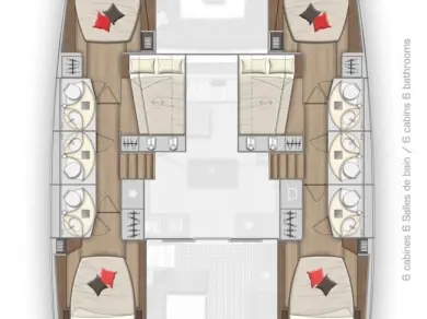 YachtCharter in Road Town - Lagoon Lagoon 50 auf SamBoat