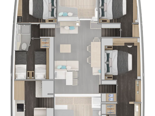 Bootsverleih Lagoon Lagoon 60 Portisco Samboat