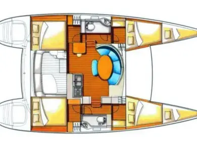Ein Lagoon Lagoon 380 mieten in Roses