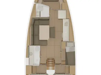 Ein Dufour Dufour 430 Grand Large mieten in Trogir