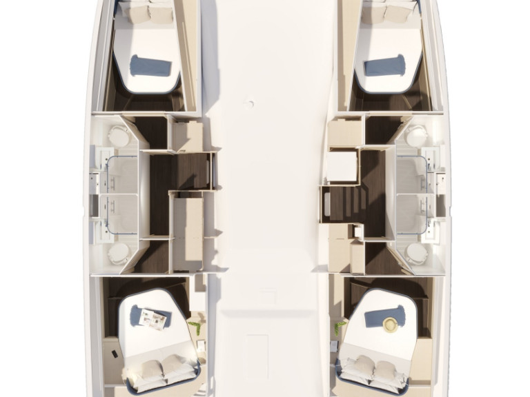 Vermietung Katamaran Fountaine Pajot mit Führerschein