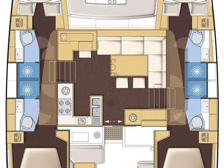 Vermietung Katamaran Lagoon mit Führerschein