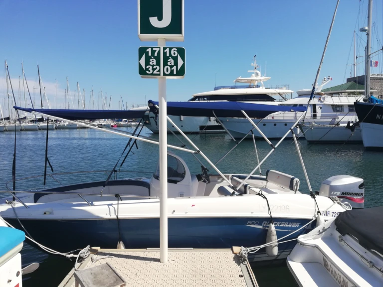 Vermietung Motorboot Quicksilver mit Führerschein