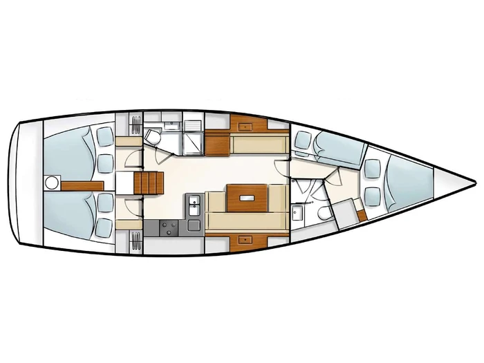 Hanse Hanse 430e mieten Pula